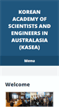 Mobile Screenshot of kasea.org.au